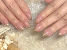 ミューネイル(Miu Nail)/ガラスフレンチ定額
