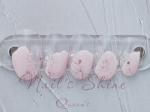 ネイルズシャインクイーンズ(nail's Shine Queen's)/クリアグラデーションアート