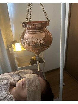 ニヴァサ(Nivasa)の写真/【極上の脳セラピー】水を使わない贅沢ヘッドスパ！温かいオイルで解き放たれる至福の休息