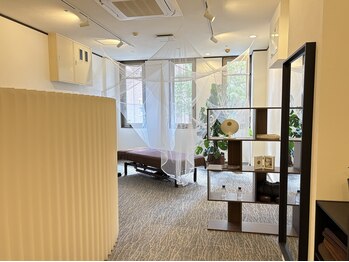 ルク ソル(Luxsol)の写真/駅近とは思えない静けさ 豊かなグリーンに囲まれた広々とした完全個室で、大人の贅沢な癒しの時間を