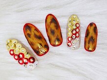 アンジェヴォーグ 名古屋本店(Angevogue)/べっ甲レオパードスワロたっぷり