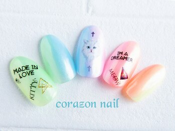 コラソンネイル(corazon nail)/選べるデザインコース★￥6900