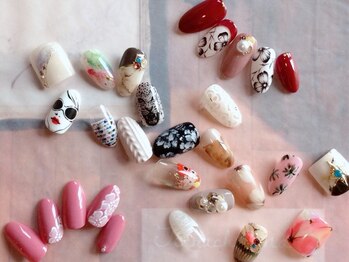 テテ ネイル(tete nail)の写真/[持ち込みデザインOK]ニュアンスから3Dア-トまで幅広く貴女好みにアレンジ★毎月のネイルが楽しみになる♪ 