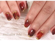 ネイルサロン ビビ(bibi)/赤べっ甲