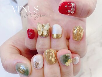 ヴィーナス(VENUS)/和柄ネイル