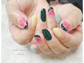 リアン(Lien)/スイカネイル♪