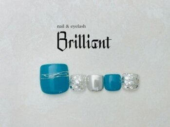ネイルアンドまつげエクステのお店 ブリリアント 草加(Brilliant)/Foot 定額9900円コース