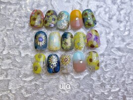 ひまわりネイル