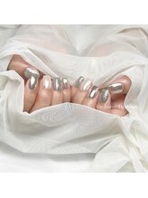 アン ジョーヌドラゴ/【自爪ネイル】ミラーネイル