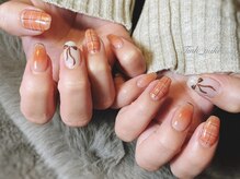 ティンク 横浜店(Tink)/パラジェルチェック冬ネイル