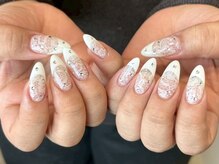 ネイルアバンス 鳳店(Nail AVANCE.)の雰囲気（トレンドのレースネイルもあります♪お気軽にご相談ください★）
