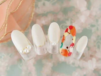 シューズネイルプロデュース/フルーツフレンチネイル