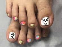 マイドリームス(My dreams)/フットジェル持ち込みアート