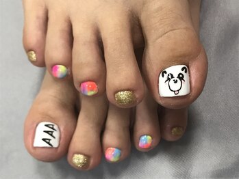 マイドリームス(My dreams)/フットジェル持ち込みアート