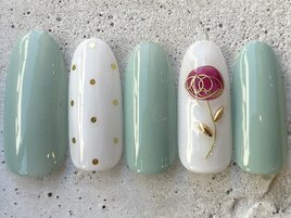 ワイヤーフラワードット ¥8500