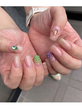 白べぇーっ 本店 湊町店/☆フルーツネイル☆