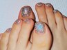 ◆フットネイル◆【★マグネット★】 or 【☆フラッシュ☆】　ワンカラ―♪