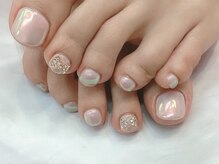 ジャスミンネイル(Jasmine Nail)の雰囲気（【フットジェル】アートコース¥8500 ※パーツ別料金）