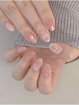 デイシーネイル(Daisy Nail)/ワンホン/ピンク/3Dアート