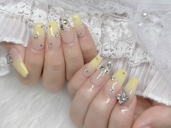 【Risa】グラデーションネイル