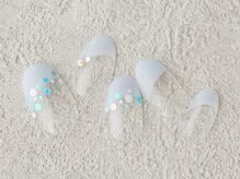 ベアソウル(Bare Soul)/斜めフレンチネイル