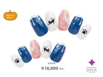 ハロウィンネイル10890円(税込）