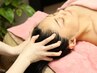 【頭の疲れ・眼精疲労に】極上ヘッドスパ＋首肩ケア＋足リフレ50分