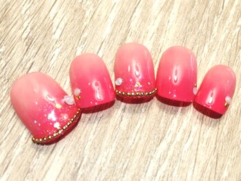 クリスタルネイル ボンベルタ橘店(CRYSTAL NAIL)/花びらネイル