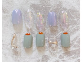 ネイルサロン ティフィン(tiffin)/~5月monthly design~