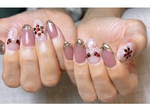 ネイルサロン タノ(Tano)/冬の結晶ネイル