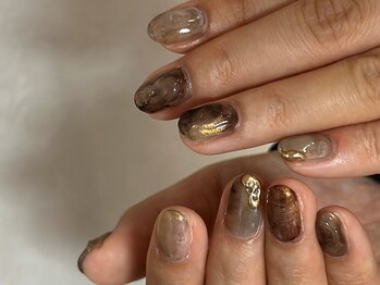 ヤーム アズ エティル(Yarm As Etel)の写真/【絶妙な淡色ニュアンスネイルが人気◎】