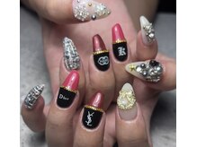 シャナレブレ(Xanaleble)/リップ風ネイル