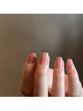 サロン エフ(salon f)/ワンカラーと細フレンチライン