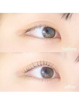 シエロ 栄店(cielo)の写真/【中顔面短縮効果も♪】上下まつ毛パーマ¥8800で自分史上一番ぱっちりな瞳へ♪目を大きく魅せる高技術