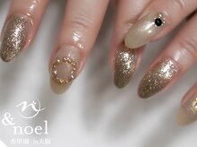 ノエル(Noel)/クリスマスリース ツリーネイル