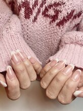 リット 代々木上原(lit.)/乳白フレンチネイル/代々木上原