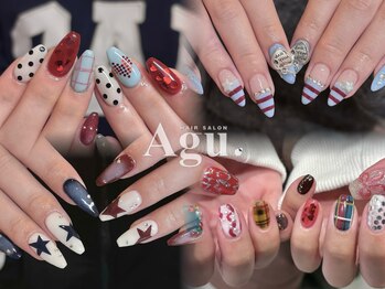 アグヘアー ムキシツ 国分寺(Agu hair mukisitu)/個性派ネイル☆