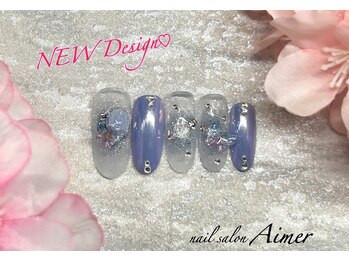 エメ(Aimer)/韓国・ワンホンネイル♪