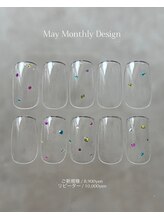 ノイスネイル(noice nail)/5月monthly &nbsp;design