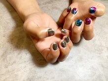 イデアル(ideal)/ジェルデザインフリー10本アート