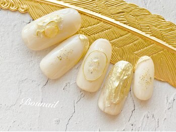 ボネール(nail ＆ eyelash Bounail)/メタリック ニュアンス ミラー