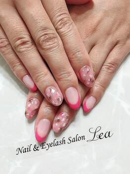 レア 船橋店(Lea)/■アート４本付ジェル■¥6,800■