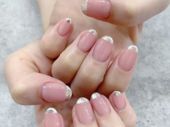 プライズアイリス アイラッシュ 池袋東口店(prize Iris eyelash)/ミラーフレンチネイル【池袋】