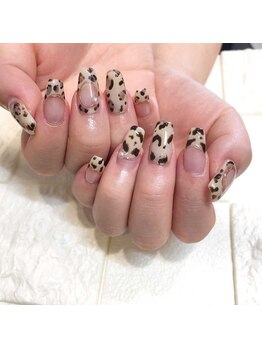 アース コアフュールボーテ 松本庄内店(EARTH coiffure beaute)/アニマル柄 9500円