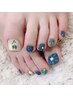 【Foot Nail】おまかせデザイン10本 ¥7,000