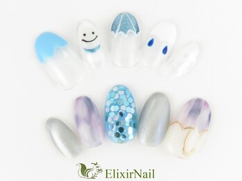 エリクサーネイル 五反田(Elixir Nail)/定額c やり放題／クーポン使用