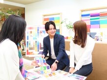 カラーワークスサッポロ(Color Works Sapporo)の雰囲気（ペア診断は女性＆男性・女性同士・男性同士OK！楽しく色選び。）