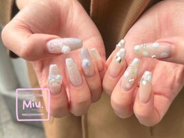 #フェミニンネイル