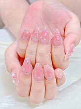 キャンディーネイル(candy nail)/持ち込みチークネイル