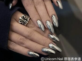 ユニコーンネイル 原宿表参道(unicorn nail)/ミラーネイル